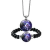 Set de Collar Colgante y Pulsera Temática de Pokémon para Pareja Transfronteriza, Unisex, Accesorios de Venta Caliente Transfronteriza