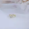 Corea del Sur Dongdaemun Sentido del Diseño Anillo de Circonio Micro-incrustado de Doble Capa Flor Personalidad Temperamento Suerte Anillo Abierto