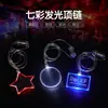 Collar luminoso led barra KTV accesorios para animar collar de destello colgante soporte patrón de forma de logo fijo