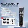 Novo conjunto de aparador de cabelo elétrico com display digital transfronteiriço para uso doméstico, aparador elétrico para animais de estimação, gatos e cães