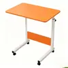 Escritorio de altura ajustable, mesita de noche, escritorio para computadora móvil de altura ajustable - Juego de 2 piezas para mesa de comedor de ancianos, escritorio simple, escritorio pequeño para estudiantes