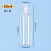 Atacado Garrafa Plástica Transparente PET Garrafa para Loção Clip Bomba Tipo Pressão Bico de Pato Garrafa 50100ml Garrafa Dispensadora de Loção