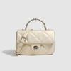 Bolsa Pequena de Alto Valor Estético para Mulheres, Nova Tendência da Moda Verão 2026 Bolsa de Ombro Feminina, Bolsa Transversal Acolchoada Elegante e Texturizada