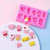 Ornatos Decorativos de Bolo Princesa Sofia Cyber Popular Menina Fofa Castelo Roxo Pena de Anjo Plug-in para Assar de Aniversário