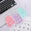 Venta al por mayor de fábrica Clips para papel color macarrón Pequeños Frescos Creativos En caja Clip de cola de golondrina Papelería de oficina Etiqueta para llaves Banda de goma