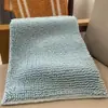 Tamaño grande, envío gratis, alfombrilla de chenilla de color liso para el suelo, alfombrilla absorbente para el baño, alfombrilla para los pies del hogar, alfombrilla para la puerta de la cocina y el dormitorio