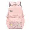 Mochila escolar para mujer estilo ins college, simple y elegante, mochila de gran capacidad para chicas de secundaria y preparatoria, mochila ligera
