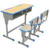 Mesas e Cadeiras de Sala de Aula para Alunos do Ensino Fundamental e Médio, Salas de Aula, Escolas, Assento Individual e Duplo, Treinamento, Reforço Escolar, Cursinhos, Mesas de Estudo Domésticas, Fabricantes