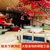 Jingdezhen Banheira Cerâmica Resort de Fontes Termais Banheira Redonda Grande Banheira para Adultos Banheira Cerâmica Oval