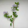 Flor Artificial Qianlixiang Flor de Lilás Galho Wulixiang Flores Artificiais Flor Falsa Arranjo de Flores para Sala de Estar Casa Buquê