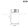 Botella Personalizada de Agarwood de Borosilicato Alto 47, Botella para Incienso, Botella para Empaque de Té, Botella para Dulces, Botella para Nido de Pájaro, Botella para Empaque de Ginseng Americano