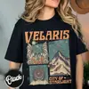 Transfronterizo [talla europea] Moda del Milenio Veraris Ciudad de la Luz de las Estrellas Akhtar Camiseta Camiseta de Ratón de Biblioteca