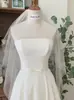 Vestido de novia ligero estilo francés, encaje, vintage, sin tirantes, sencillo, nicho, de alta gama, adecuado para fotografía de viajes al aire libre, elegante, vestido para mujer transfronterizo