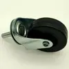 Fabricantes Bastidor de Almacenamiento Universal Rueda con Ruedecilla Recubierta de Goma Carrito para Muebles Rueda con Ruedecilla Silenciosa con Freno Rueda para Bastidor de Almacenamiento