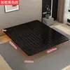 Cama Colgante Minimalista Moderna 18m Cama Doble de Hierro Marco de Cama de Hierro para Apartamento Cama de Celebridad de Internet de Mesita de Noche 15m Cama Individual Dormitorio
