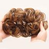 Peluca europea y americana cabello rizado diadema cabello moño perezoso flor cabeza de flor esponjosa cabello natural paquete simulación cabeza de bola femenino