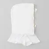 Turbante de Algodón Puro con Pedrería Transfronterizo, Gorro para Cubrir la Cabeza de Color Sólido, Estilo Étnico, Alta Elasticidad, Gorro Base de Doble Capa con Adorno Dorado