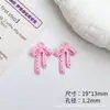 Vitalidad Dopamina Encaje Dulce Mariposa Combinado con Colgante de Aleación Pendiente Hecho a Mano DIY Colgante Pendientes Collar Accesorios Material