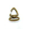 En stock al por mayor 2. Gancho triangular de 5 cm, gancho triangular de plástico, gancho de cinta, gancho triangular de alambre de hierro fijo