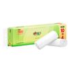 Papel higiénico RW512 con impresión de corazón a corazón, seda de té, disfrute de 129 g, 14 granos, paquete único, cuatro capas, sin núcleo, rollo de papel higiénico para el hogar.