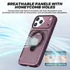 Funda magnética para teléfono Apple 18 aplicable transfronteriza, soporte giratorio de refrigeración para iPhone 17 Pro Max, funda protectora anticaídas