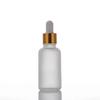 Frasco Transparente de Óleo Essencial com Conta-Gotas Frasco Spray 20ml Multi-Especificação Portátil Sub-Frasco Cosmético Frasco de Vidro Fosco Atacado