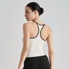 Top de Tirantes para Fitness y Yoga para Mujer, Body de una Pieza Adelgazante Moldeador de Cuerpo Cintura Ceñida Sujetador Deportivo Prenda Exterior Versátil