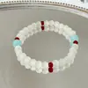 Novo Estilo Chinês Pedra Imitação Olho de Gato Vintage Nicho Design de Pulseira com Contas Simples Moda Versátil Melhor Amigo da Menina Pulseira