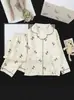 Conjunto de Ropa de Casa con Cuello para Niños de Algodón Nube, Estilo Delgado para Primavera y Otoño, Ropa con Aire Acondicionado para Niñas, Cárdigan de Manga Larga, Pijama de Estilo Coreano para Niñas