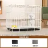 Gaiola para cachorro Teddy cães pequenos, gaiola de metal dobrável para animais de estimação interna, gaiola protetora especializada para carro para gatos e cães, cercadinho para animais de estimação