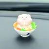 Adorno de coche de cerdo de comida china, cerdito lindo, decoración creativa para coche, regalo para niñas, envío directo de una pieza