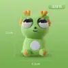 Brinquedo de Alívio de Estresse de Lagarta com Olhos Saltados Mais Vendido no TikTok, Brinquedo de Alívio de Estresse com Olhos Saltados, Brinquedo de Apertar para Crianças, Panda