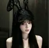 Mascarilla para Ojos Lemon Story Encaje Ascético Diadema Sexy Fiesta Baile Reunión Anual Accesorios para el Cabello Eróticos Disfraz de Gato Conejo Niña