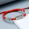 Pulsera maniática valiente de seis caracteres para enviar a niños hombres cuerda de mano para hombre novio este año regalo del Día de San Valentín venta al por mayor de fábrica