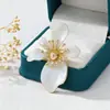 Broche Popular Transfronterizo de Flor de Esmalte de Color Dopamina, Broche de Moda Versátil para Mujeres, Adecuado para Banquetes, Fiestas y Vacaciones