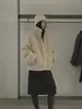 Moletom Feminino Evertrue 2025 Outono/Inverno Novo Estilo Coreano Manga Longa Solto Top de Lã 60010