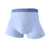 Ropa interior de seda helada para hombre de verano, modelo fino con entrepierna de masaje, 10A antibacteriana, sin costuras, transpirable, calzoncillos bóxer para hombre