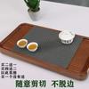 Bandeja de té, Esterilla de té, Tapete de té, Accesorios para juego de té Kung Fu, Esterilla para residuos de té, Separador de residuos de té de bambú, Mesa de té, Esterilla de bambú, PVC