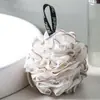Bomba de baño grande, flor de baño, estropajo de baño lindo, limpiador de espalda, artículos de baño espumosos, toalla de baño