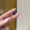 Acessórios de Contas Soltas de Lápis Lazúli Natural Acessórios para Artesanato de Joias Joias DIY