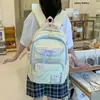 Mochila Estudiantes de Primaria Tercero a Sexto Grado Gran Capacidad Niñas Fresca Dulce Mochila Estudiantes de Secundaria Mochila Original de Nicho