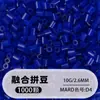 Set de cuentas de 264 colores, 1000 cuentas por bolsa, cuentas de 2.6MM, materiales para rompecabezas 3D DIY, venta al por mayor