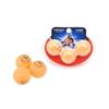 Armor ZJ2220 amarillo blanco tenis de mesa deportes al aire libre material polímero resistente 40mm Paquete de 3 tarjetas