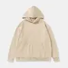 Sudadera con capucha retro lavada y desgastada de 350 g seleccionada cuidadosamente para hombre talla grande, sudadera con capucha de rizo europea y americana para mujer, venta al por mayor
