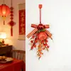 Decorações de Ano Novo para a Porta de Entrada, Frutas da Sorte, Enfeites de Frutas Vermelhas, Dia de Ano Novo, Ano Novo Chinês, Decorações do Festival da Primavera, Montagem de Atmosfera Festiva