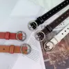 Cinturón estudiante mujer estilo coreano combinable amor agujero completo moda personalidad celebridad de internet mismo estilo cinturón de jeans mujer ins