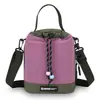 Bolso de hombro multifuncional de nailon nuevo y elegante, bolso cruzado de moda, mini bolso para teléfono de color block moderno