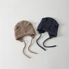 Gorros Japoneses y Coreanos para Bebé Otoño e Invierno Nuevos Lindos Gorros de Punto con Protección para las Orejas para Niños y Niñas Cálidos Gorros de Lana para Bebé