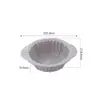 Forma de Silicone para Bolo Forma de Bolo Chiffon Resistente a Altas Temperaturas Forma de Bolo para Forno Suprimentos de Confeitaria Forma de Bolo