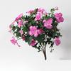Flores Artificiais de Azaleia, Flores Artificiais para Engenharia de Paisagismo Suave, Buquês de Flores, Atacado do Fabricante, Plantas Artificiais de Alta Qualidade